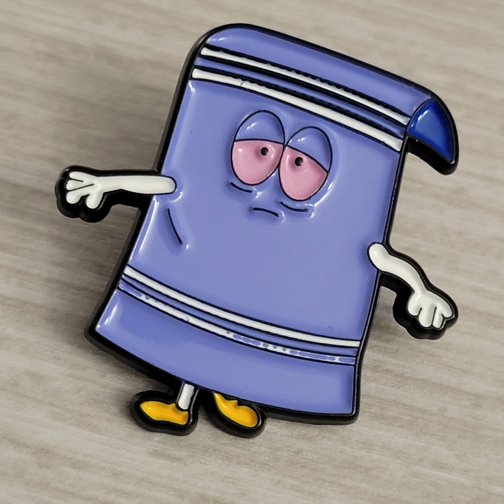 SOUTH PARK Towlie Cartoon Character Enamel Pin